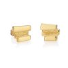 unique earrings, manhattan design, bespoke 18ct gold jewellery