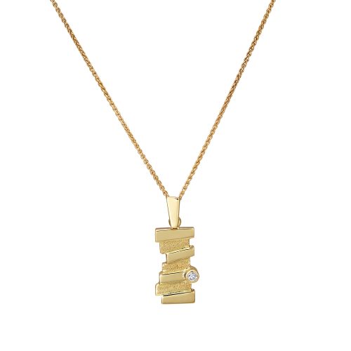Diamond and Gold pendant